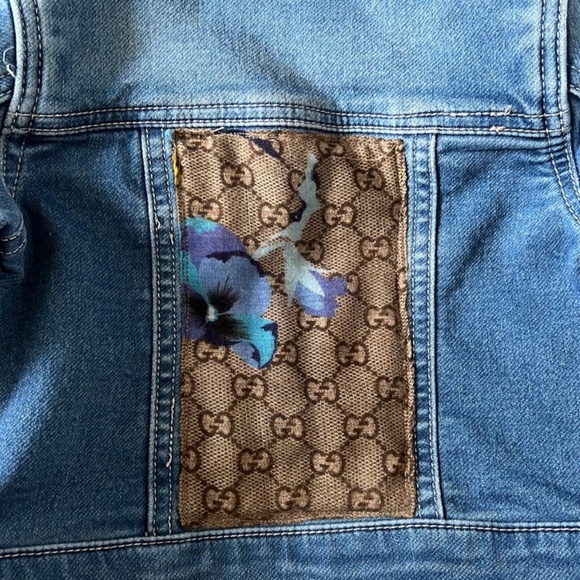 Mommy and me matching denim jackets - Picture 3 of 6